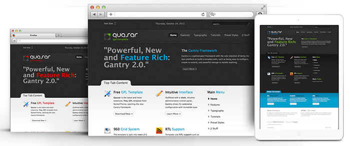 Joomla RT Quasar